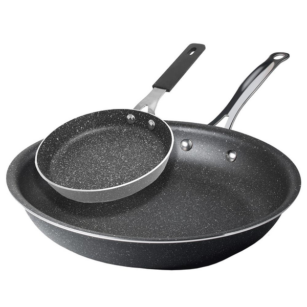 Granite Stone 9.5In & 5.5In Cookware Set